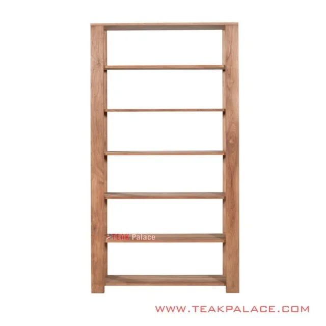 Rak Pajangan Kayu Jati Natural Seri Malang