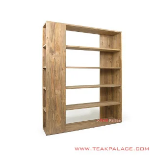 Rak Dekorasi Pembatas Ruangan Jati Natural Seri Surabaya Rak Dekorasi Pembatas Ruangan Jati Natural Seri Surabaya