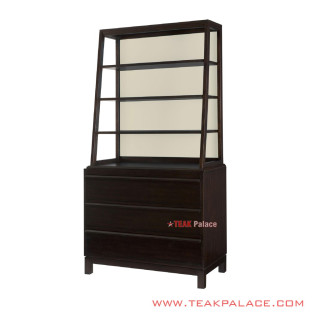 Rak Pajangan Ruang Makan Kayu Jati Seri Vista Rak Pajangan Ruang Makan Kayu Jati Seri Vista