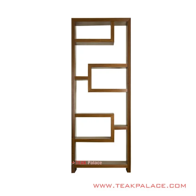 Rak Dekorasi Ruangan Minimalis Jati Seri Bogor