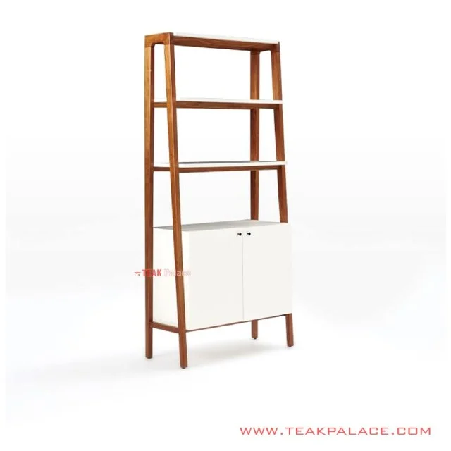 Rak Pajangan Minimalis Kanila Kayu Jati