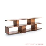 Rak Hias Pajangan Megan Minimalis Salak Brown