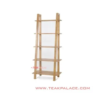 Rak Hias Minimalis Jati Alpha