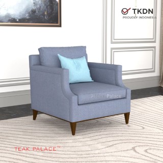 Sofa Single Seri Rama Warna Biru Sofa Single Seri Rama Warna Biru