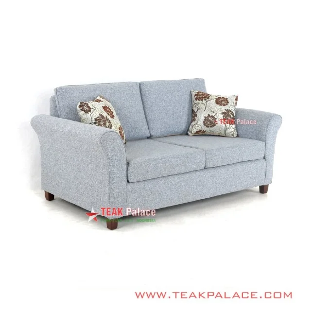 Sofa 2 Dudukan Abu-abu Seri Malang