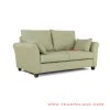 Sofa 2 Dudukan Black Walnut Seri Malang Hijau