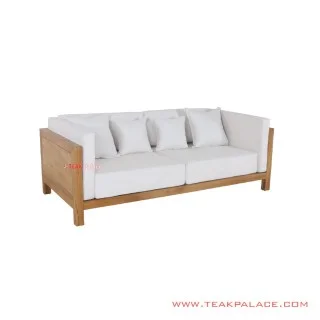 Kursi Sofa Caruban Natural Jati Minimalis