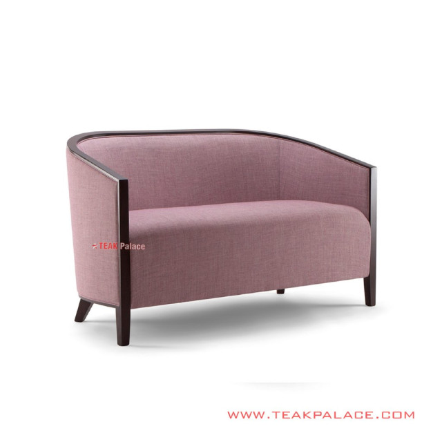Sofa 2 Dudukan Ruang Kecil Seri Borara Pink Sofa 2 Dudukan Ruang Kecil Seri Borara Pink