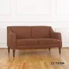 Sofa Modern 2 Dudukan Seri Cellini Coklat
