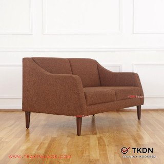 Sofa Modern 2 Dudukan Seri Cellini Coklat Sofa Modern 2 Dudukan Seri Cellini Coklat
