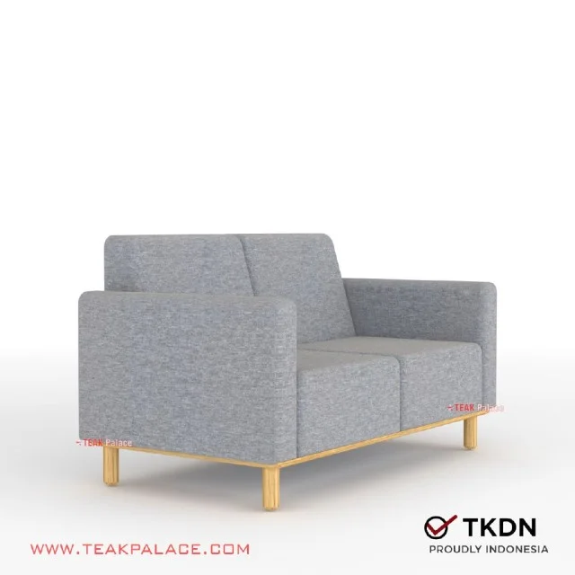 Sofa 2 Dudukan Minimalis Modern TKDN Seri ION Abu Sofa 2 Dudukan Minimalis Modern TKDN Seri ION Abu