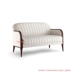 Sofa Tamu Jati Jihan Minimalis 2 Dudukan Sofa Tamu Jati Jihan Minimalis 2 Dudukan