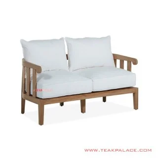 Sofa Tamu Mongo  2 dudukan Jati Minimalis 