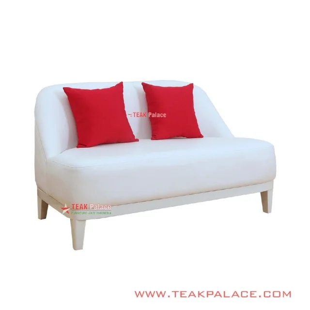 Sofa Putih 2 Seater Lampung Sofa Putih 2 Seater Lampung