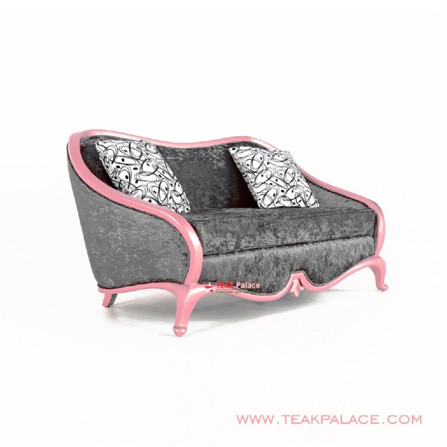 Kursi Sofa 2 Dudukan Cameo Duco Pink Kursi Sofa 2 Dudukan Cameo Duco Pink