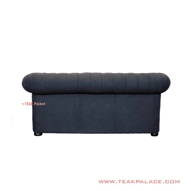 Sofa 2 Seater Chesterfield Mewah Grey Jati Minimalis Sofa 2 Seater Chesterfield Mewah Grey Jati Minimalis