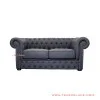 Sofa 2 Seater Chesterfield Mewah Grey Jati Minimalis Sofa 2 Seater Chesterfield Mewah Grey Jati Minimalis