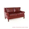 Sofa 2 Dudukan Kayu Jati Black Walnut Seri Sella Kulit Oscar Sofa 2 Dudukan Kayu Jati Black Walnut Seri Sella Kulit Oscar
