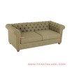 Sofa Chesterfield Green Minimalis Jati