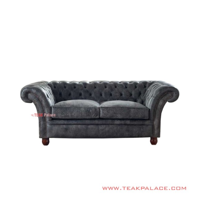 Sofa Classic Chesterfield Minimalis Jati