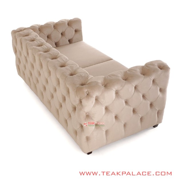 Sofa Minimalis Chesterfield Tidar 2 Dudukan