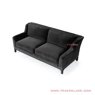 Sofa Hitam Aidha Jati Mewah