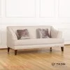 Sofa Modern Minimalis 2 Dudukan Tabanan Krem