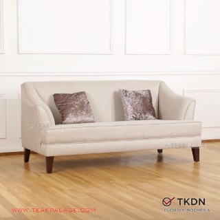 Sofa Modern Minimalis 2 Dudukan Tabanan Krem Sofa Modern Minimalis 2 Dudukan Tabanan Krem