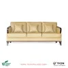 Sofa Modern 3 Seater Kulit Beige Seri Nusantara Sofa Modern 3 Seater Kulit Beige Seri Nusantara