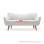 Sofa Modern 2 Seater Normandi