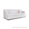 Sofa 3 Dudukan Minimalis Warna Putih Seri Musi