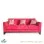 Sofa 3 Dudukan Seri Gisela Warna Merah