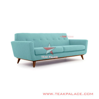 Sofa Panjang 3 Dudukan Vintage Minimalis Jati Jepara Hugo