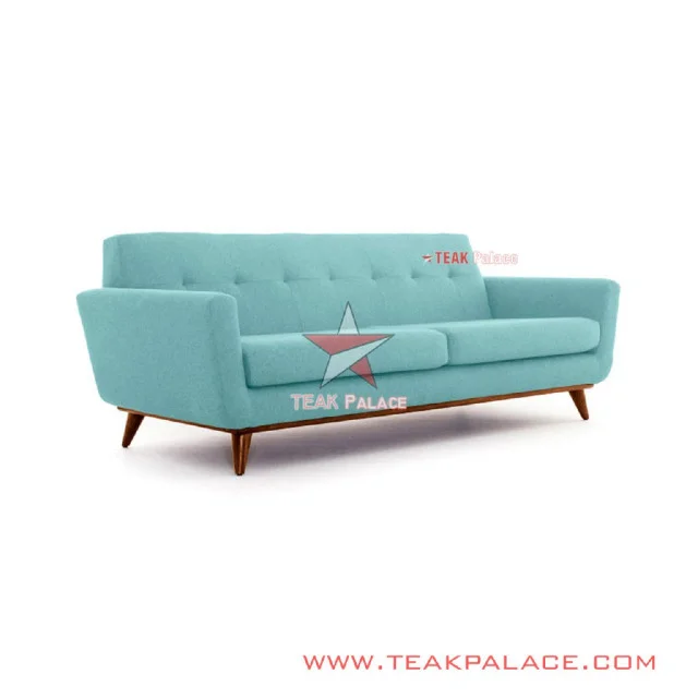 Sofa Panjang 3 Dudukan Vintage Minimalis Jati Jepara Hugo