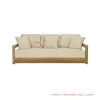 Sofa 3 dudukan Luxius Cream Minimalis Mewah