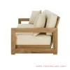 Sofa 3 dudukan Luxius Cream Minimalis Mewah