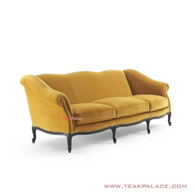 Sofa 3 Seater Minimalis Jati Citron Seri Yusio