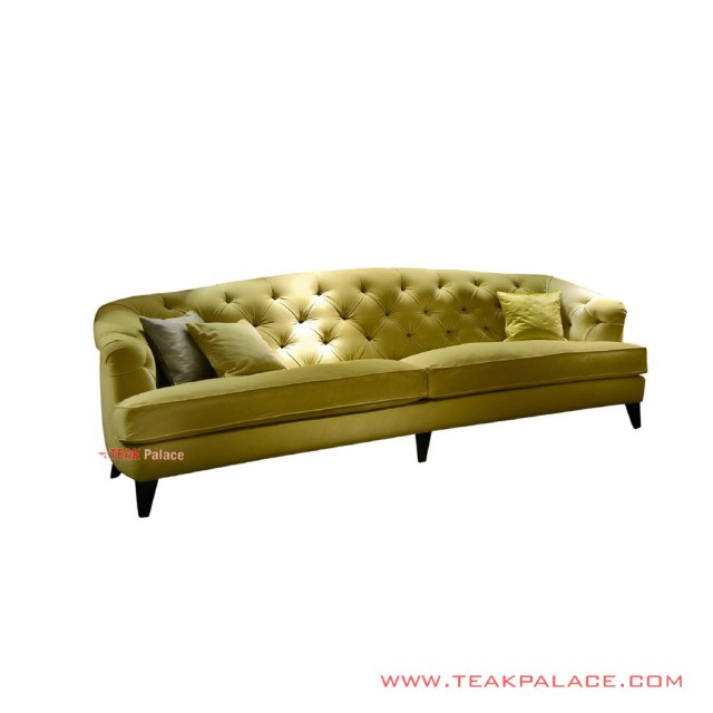 Sofa Hijau Elina Jati