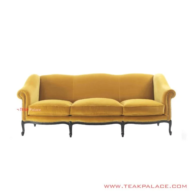 Sofa 3 Seater Minimalis Jati Citron Seri Yusio