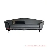 Sofa Minimalis Christian Jati Hitam