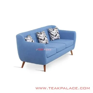 Sofa Dina Biru 3 Seater