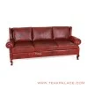 Sofa 3 Dudukan Jati Black Walnut Seri Sella Sofa 3 Dudukan Jati Black Walnut Seri Sella
