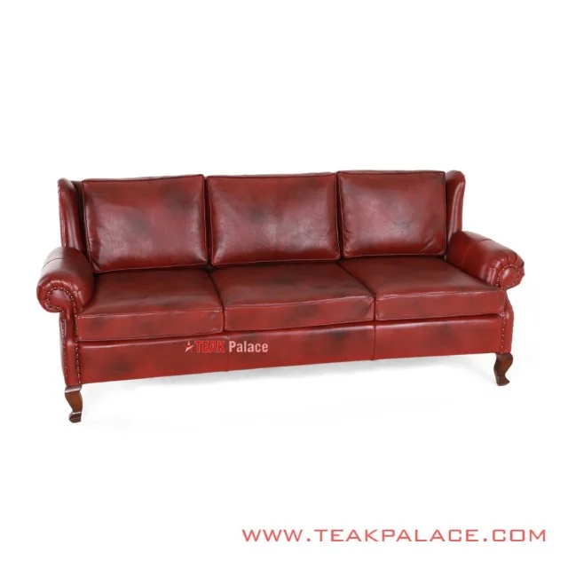 Sofa 3 Dudukan Jati Black Walnut Seri Sella Sofa 3 Dudukan Jati Black Walnut Seri Sella