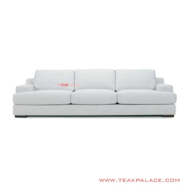 Sofa Modern Minimalis Kayu Jati Seri Balmain