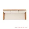 Sofa Betawi Minimalis Kayu Natural Rivoli Linen