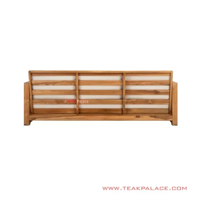 Sofa Betawi Minimalis Kayu Natural Rivoli Linen