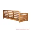 Sofa Betawi Minimalis Kayu Natural Rivoli Linen