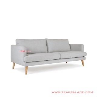 Sofa Daiki 3 Seater Kayu Jati Natural Nimbus