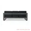 Sofa Tamu Lisbon Black Minimalis