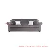 Sofa Kursi Tamu Minimalis Jati 3 Dudukan Seri Malang Grey